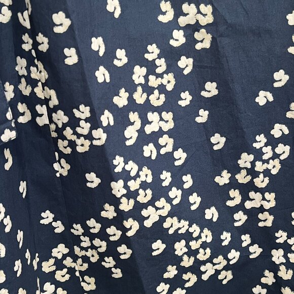 Calvin Klein Sleeveless Collared Button Down Tie Waist Dress w/ pockets Size 8 - Picture 6 of 11